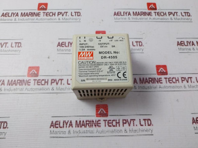 Mean Well Dr-4505 Power Supply 1.5A 50/60Hz