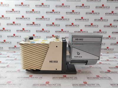 Varian Hs 602 Vacuum Pump 749 9365R005 50-60Hz - Used Varian Hs 602 Vacuum Pump 749 9365R005 50-60Hz - Used