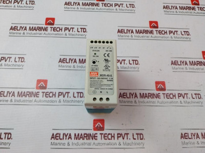 Mean Well Mdr-40-5 Power Supply 100-240Vac 50/60Hz - Used Mean Well Mdr-40-5 Power Supply 100-240Vac 50/60Hz - Used
