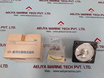 Toyo keiki dvf-8 ammeter ch718331 by toyo keiki co. ltd Toyo keiki dvf-8 ammeter ch718331 by toyo keiki co. ltd