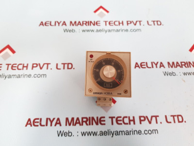 Omron H3Ba-8H-305 Timer Module H3Ba 0-1.0 Hrs 24Vac