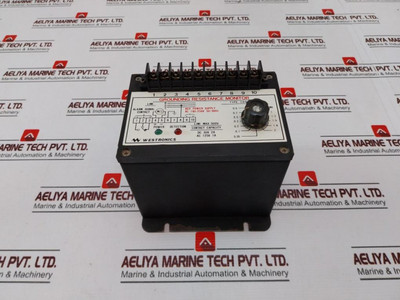 Westronics Sbag-202 Grounding Resistance Monitor 50/60Hz - Used Westronics Sbag-202 Grounding Resistance Monitor 50/60Hz - Used