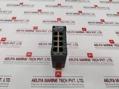 N-tron 100-poe4 Ethernet Switch 45-49V 1.6A - Used N-tron 100-poe4 Ethernet Switch 45-49V 1.6A - Used