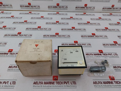 Pantec Cde 96 Ammeter 0-600A