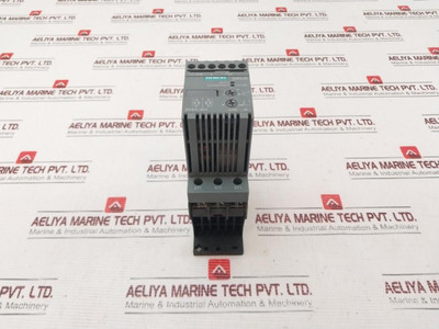 Siemens 3Rw3018-1Bb14 Ac Semiconductor Motor Soft Starter 200-480V 50/60Hz Siemens 3Rw3018-1Bb14 Ac Semiconductor Motor Soft Starter 200-480V 50/60Hz