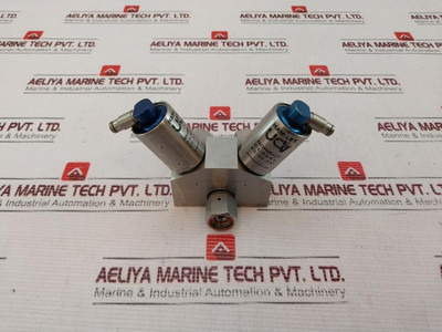 Ham-let Hmb21-4Lklclc-gf4 Dual Head Valve 60-90Psi - Used Ham-let Hmb21-4Lklclc-gf4 Dual Head Valve 60-90Psi - Used