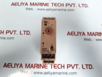 Omron H3De-g Star Delta Single Time Delay Relay