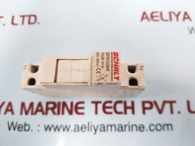 Schalt Sfh132Nr Fuse Holder 32A 500V 10x38 1p+n 70 gm Schalt Sfh132Nr Fuse Holder 32A 500V 10x38 1p+n 70 gm