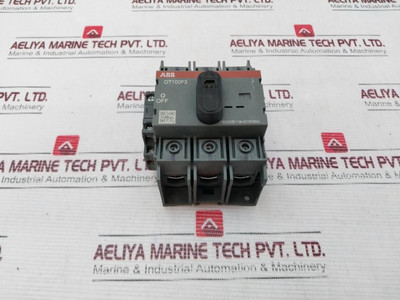 Abb Ot100F3 Switch-disconnector - Used Abb Ot100F3 Switch-disconnector - Used
