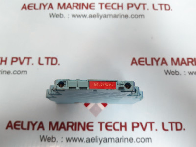 Mtl 7187P+ Shunt-diode Safety Barrier 28V 234 Ohms