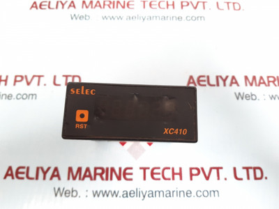 Selec Xc410 Totalizer Counter +12V Weight 100 Gm Selec Xc410 Totalizer Counter +12V Weight 100 Gm