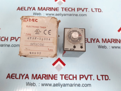 Idec Electronic Timer 24Vac/Dc GT3F-2AD24 Contact Rating Idec Electronic Timer 24Vac/Dc GT3F-2AD24 Contact Rating
