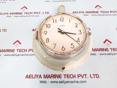 Vintage Citizen Slave Clock DC 24V Mfg No 2091 Weight 1.105 kg Vintage Citizen Slave Clock DC 24V Mfg No 2091 Weight 1.105 kg