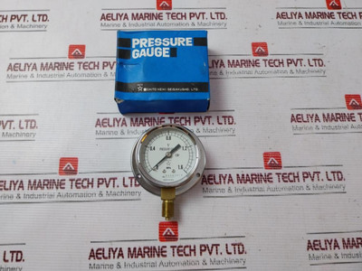 Daito Keiki Bt Pressure Gauge 0-1.6 Mpa - New Daito Keiki Bt Pressure Gauge 0-1.6 Mpa - New