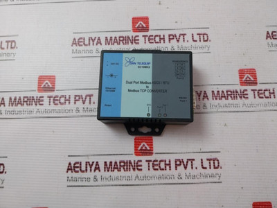 San Telequip Sc10Mk2 Modbus Rtu To Modbus Tcp Converter 24V Dc - Used San Telequip Sc10Mk2 Modbus Rtu To Modbus Tcp Converter 24V Dc - Used