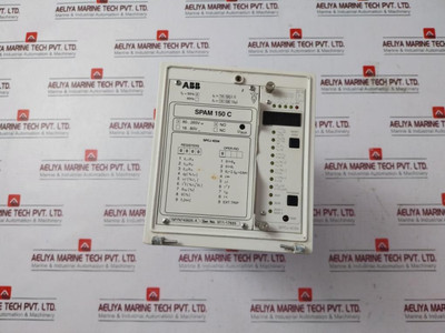 Abb Spam 150 C Motor Protection Relay 1Myn745605-a - Used Abb Spam 150 C Motor Protection Relay 1Myn745605-a - Used