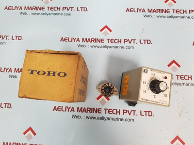 Toho Tcr-5B Thermo Controller 50-200A°C by Toho Electronic Co. Toho Tcr-5B Thermo Controller 50-200A°C by Toho Electronic Co.