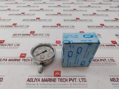 Abp 0 – 150 Psi Pressure Gauge 0 – 10 Bar - New Abp 0 – 150 Psi Pressure Gauge 0 – 10 Bar - New
