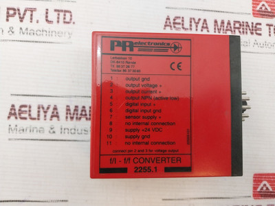 Pr Electronics 2255 F/I-f/F Converter 24Vdc