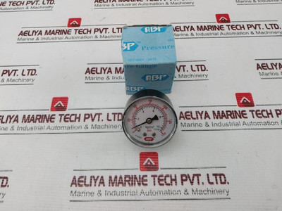 Abp 0-10.6 Kg/Cm2 Pressure Gauge 0-150 Psi - New