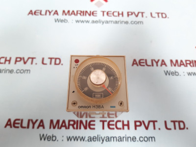 Omron H3Ba-8H Timer Module H3Ba 100/110/120Vac 50/60Hz 0 To 5 Min