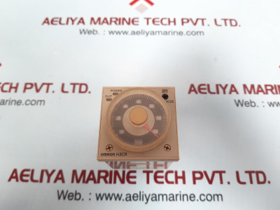 Lot Of 3X Omron H3Cr-a Timer Relay 0 To 12 Min 100-125Vdc