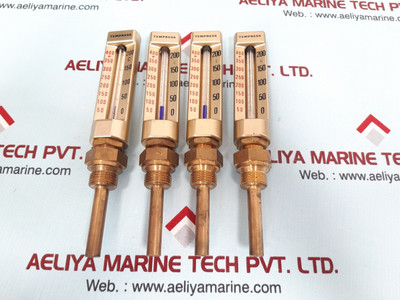 Tempress Marine Gauge Thermometer 50-350F 0-150C 250gm Tempress Marine Gauge Thermometer 50-350F 0-150C 250gm