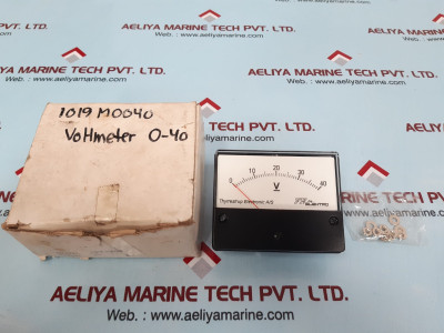 Fn Elektro St-100 Volt Meter Dc 40V