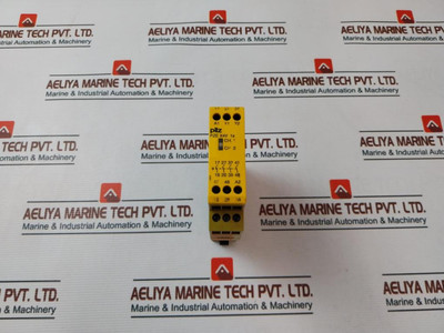 Pilz Pze X4V 1/24Vdc 4N/O Fix Safety Relay 230V 5,0A - Used