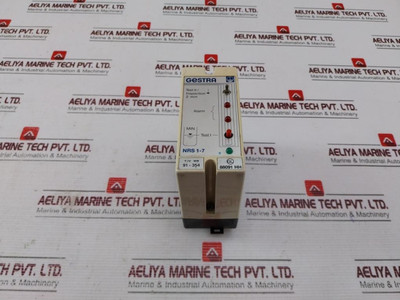 Gestra Nrs 1-7 Level Switch 230V 50/60Hz Ip40 - Used Gestra Nrs 1-7 Level Switch 230V 50/60Hz Ip40 - Used