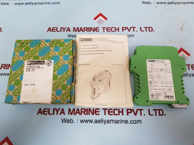 Phoenix contact isolation amplifier converter for process control equipment.