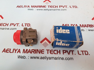 Idec 41-10650 izumi red momentary push button Idec 41-10650 izumi red momentary push button