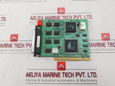 Pc Com Dci 99120600 Pci 4 Port Rs-232 Interface Card - Used Pc Com Dci 99120600 Pci 4 Port Rs-232 Interface Card - Used