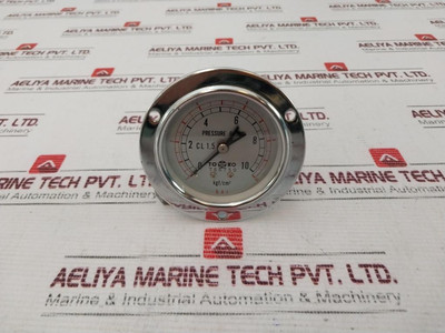 Toako 0-10 Kgf/Cm2 Pressure Gauge 0-10 Bar - Used Toako 0-10 Kgf/Cm2 Pressure Gauge 0-10 Bar - Used
