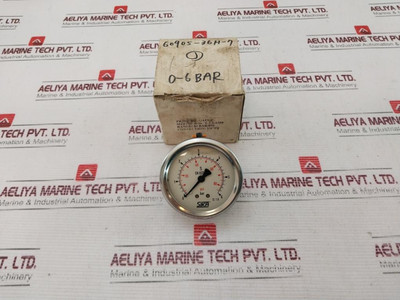 Sika En 837 Pressure Gauge 80 Bar/Psi - New