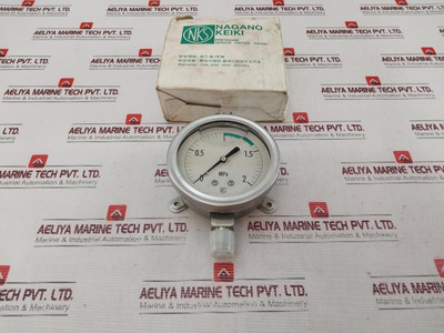 Nks 0-2 Mpa Pressure Sensor Switch Gauge - New Nks 0-2 Mpa Pressure Sensor Switch Gauge - New