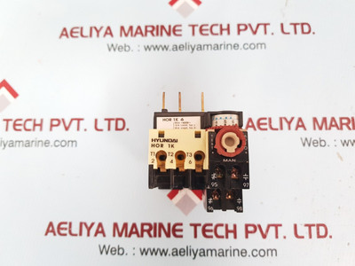Hyundai Hor 1K Thermal Overload Relay 6 - Heavy Industries Hyundai Hor 1K Thermal Overload Relay 6 - Heavy Industries