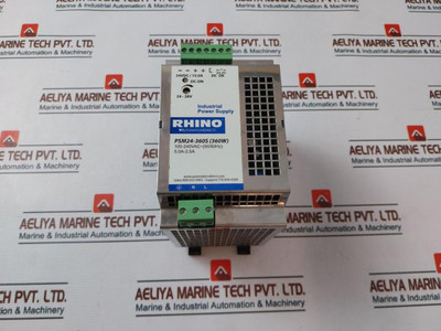 Rhino Psm24-360S(360W) Power Supply 24Vdc/15.0A - Used Rhino Psm24-360S(360W) Power Supply 24Vdc/15.0A - Used