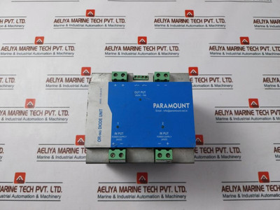 Paramount P-or-24-70 Or-ing Diode Unit 24Vdc - Used