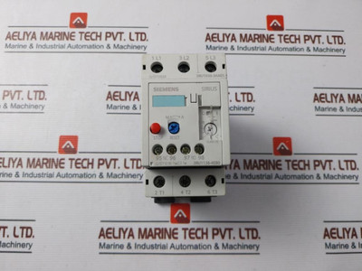 Siemens Sirius 3Ru1136-4Eb0 Overload Relay 690V - Used Siemens Sirius 3Ru1136-4Eb0 Overload Relay 690V - Used