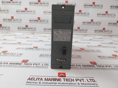 Ohkura Rpt-74Aa Power Transducer 110V 5A 50Hz - Used Ohkura Rpt-74Aa Power Transducer 110V 5A 50Hz - Used