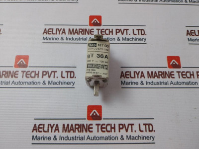 Aeg Nt00 Fuse Link Gt 36A 500V Ac 100 Ka - Used Aeg Nt00 Fuse Link Gt 36A 500V Ac 100 Ka - Used