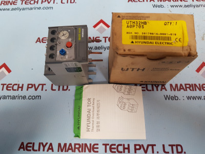 Hyundai Uth 32Hb Thermal Overload Relay Aux.Cont. B600-p300