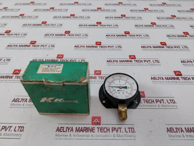 Kk Gauges 75-c-b 028 Compound Gauge 5Kg/Lb - New Kk Gauges 75-c-b 028 Compound Gauge 5Kg/Lb - New