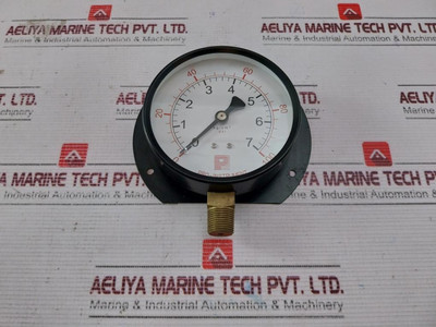 Pro-instruments 0-7 Kg/Cm2 Pressure Gauge 0-100 Psi - Used Pro-instruments 0-7 Kg/Cm2 Pressure Gauge 0-100 Psi - Used
