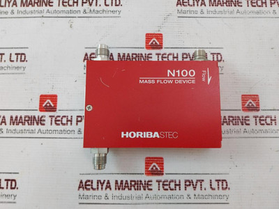 Horiba Stec N100 Mass Flow Device Sec-n114Mgm, 3Slm, 4 Crl - Used Horiba Stec N100 Mass Flow Device Sec-n114Mgm, 3Slm, 4 Crl - Used