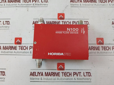 Horiba Stec N100 Mass Flow Device Sec-n114Mgm Flow 1Slm, C Treat - Used Horiba Stec N100 Mass Flow Device Sec-n114Mgm Flow 1Slm, C Treat - Used