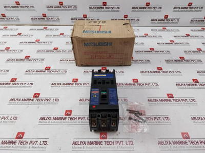 Mitsubishi Electric Nf50-uc No-fuse Breaker 15A 3-pole 600V Ac - New Mitsubishi Electric Nf50-uc No-fuse Breaker 15A 3-pole 600V Ac - New