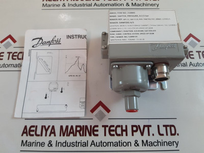 Danfoss kps 31 060-3110 pressure switch