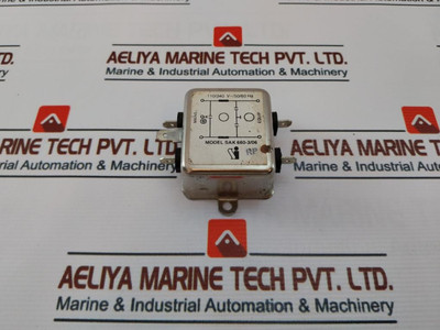 Sak 660-3/06 Power Line Filter 110/240V 50/60Hz - Used Sak 660-3/06 Power Line Filter 110/240V 50/60Hz - Used